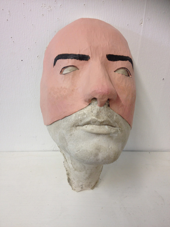 a mask of my own face richard shields art works